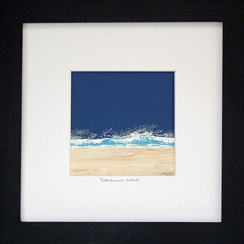 Breaking Wave Seascape painting