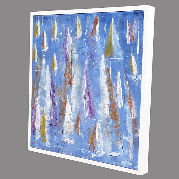 abstract sailing art