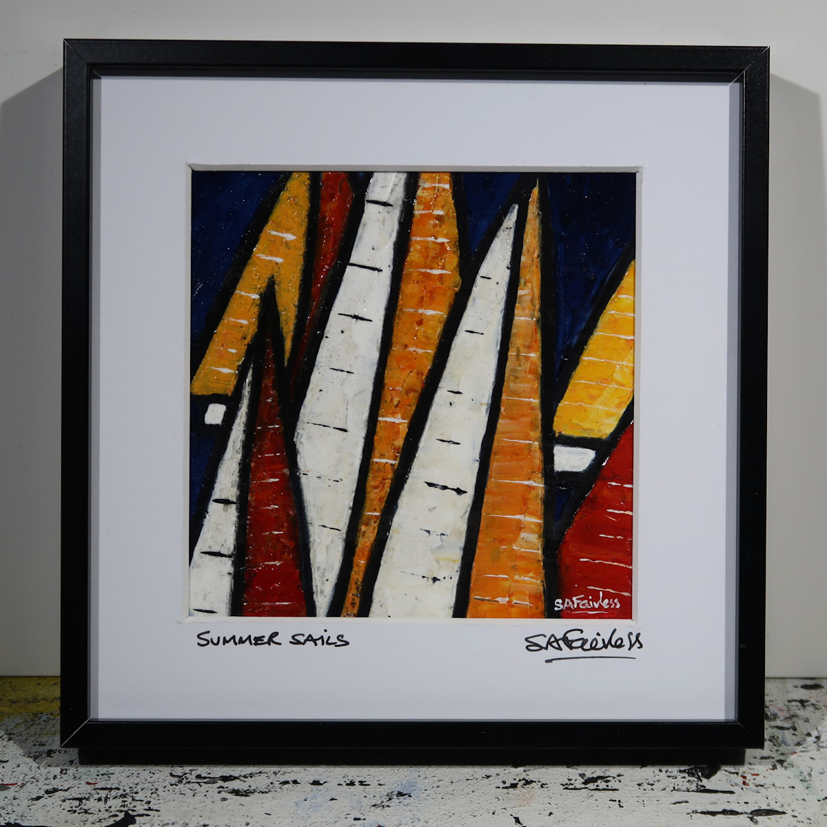 affordable art sailing painting