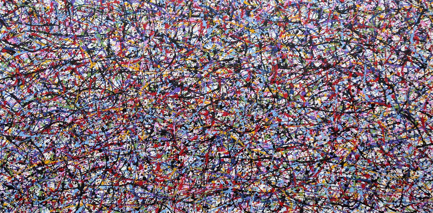 Jackson Pollock abstract painting