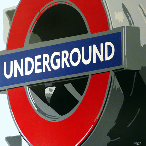 London Underground paintngs