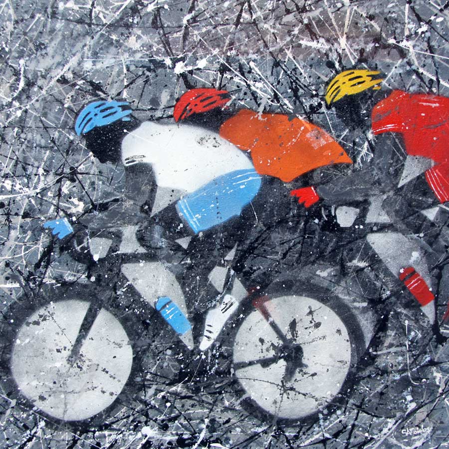 cycling paintngs