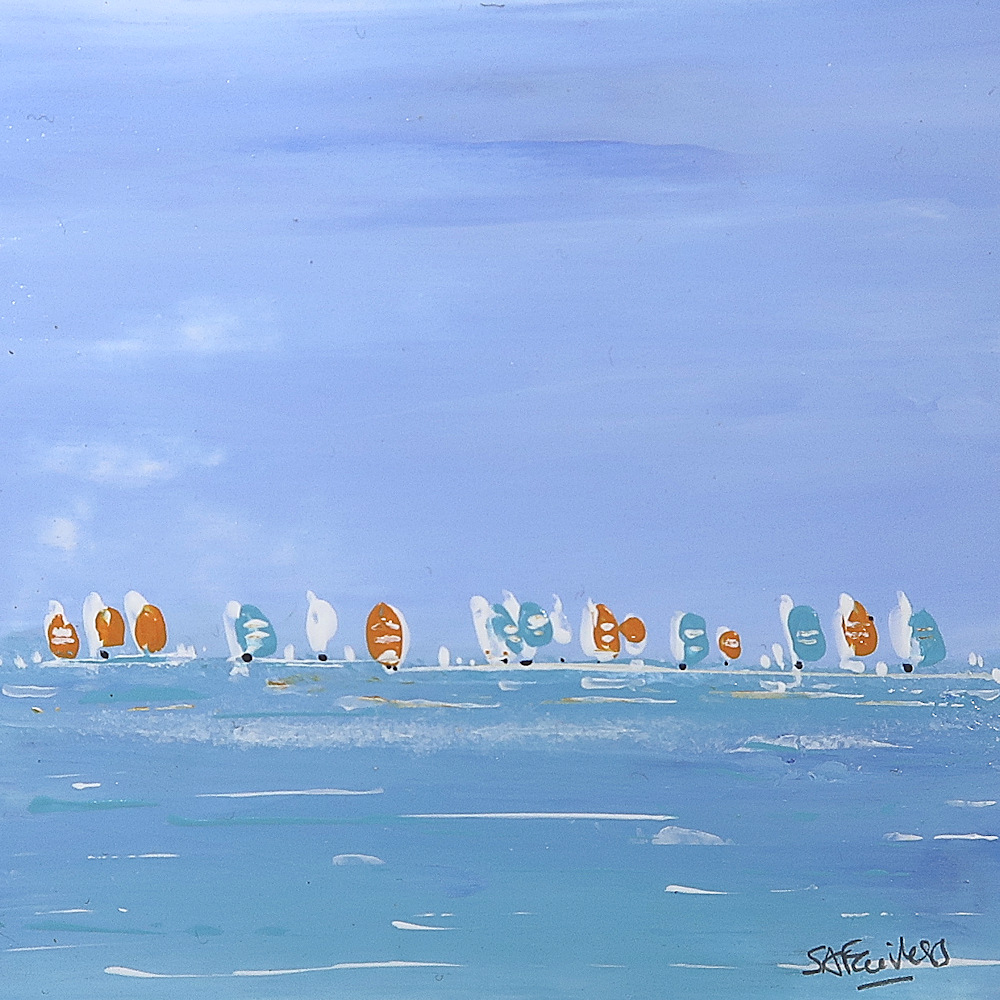 seascape sailing painting