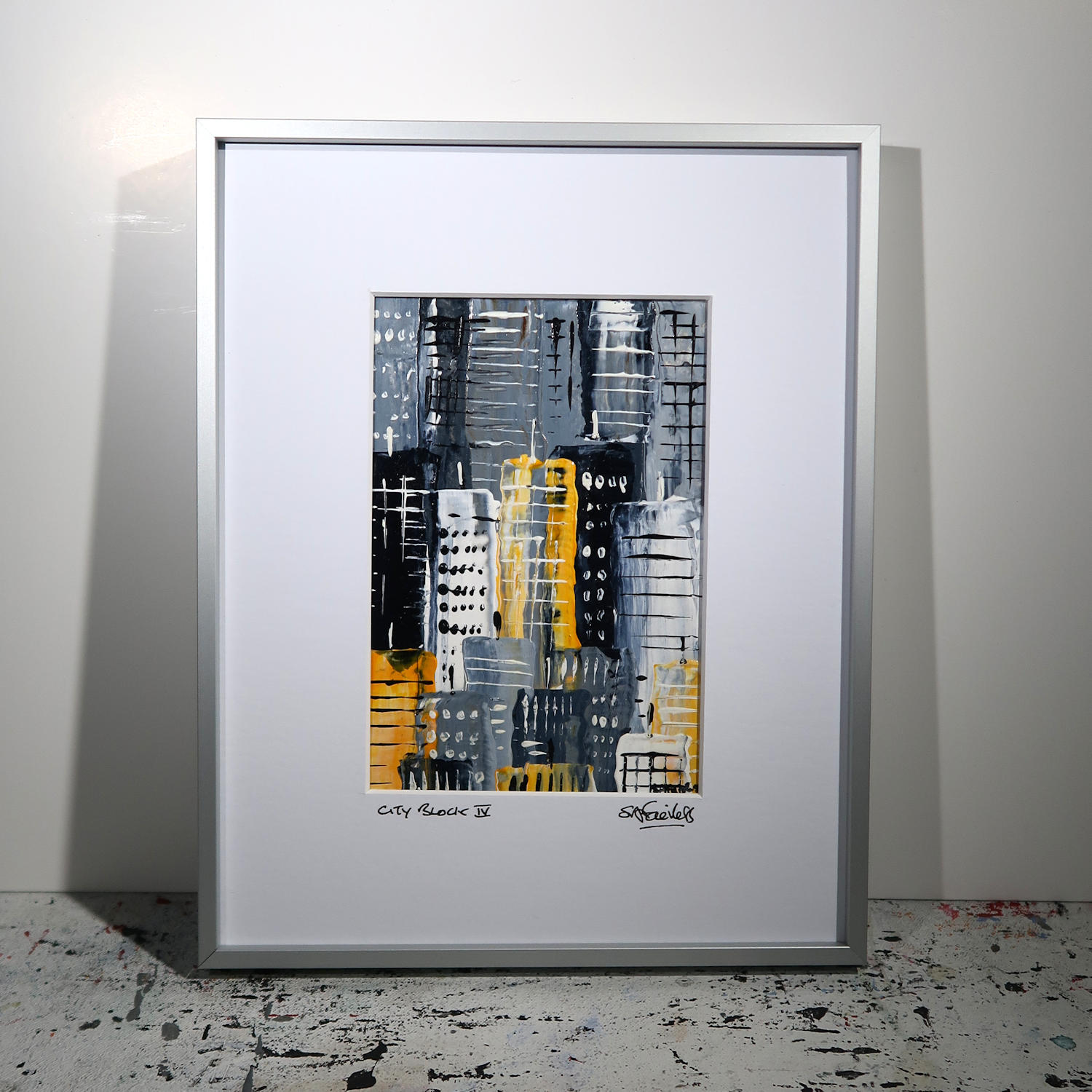 cityscape painting