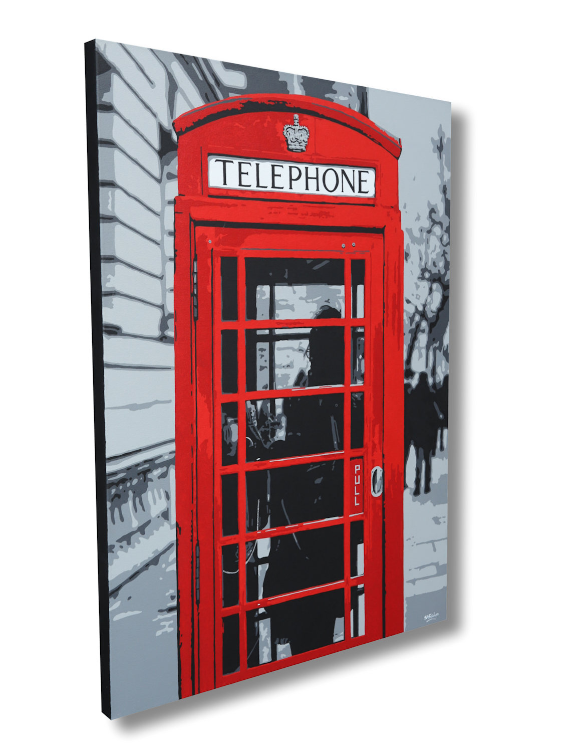 London phone box