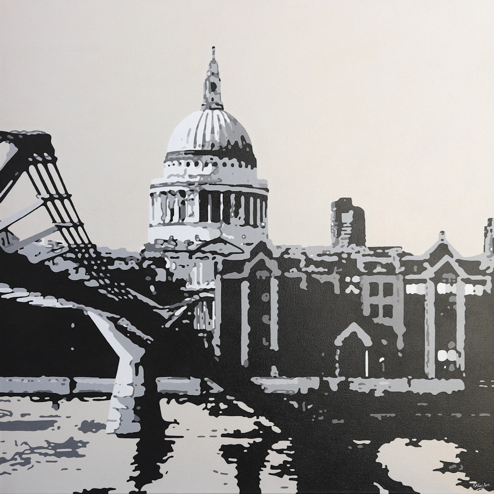 iconic London Cityscape Painting