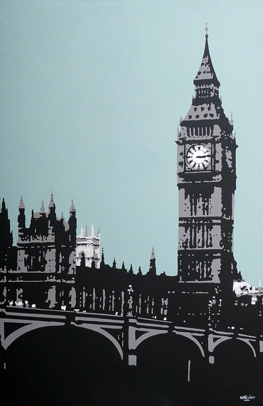 London Cityscape Painting