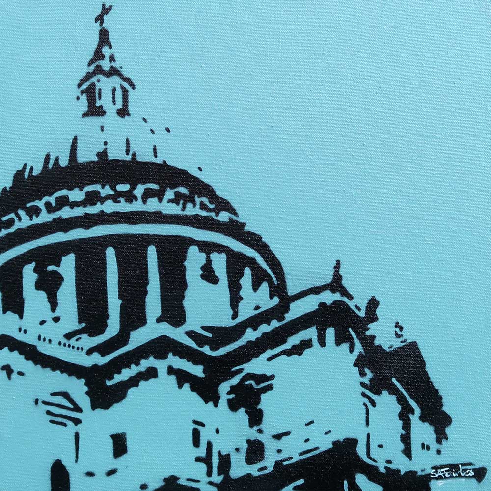 Painting of St Pauls London