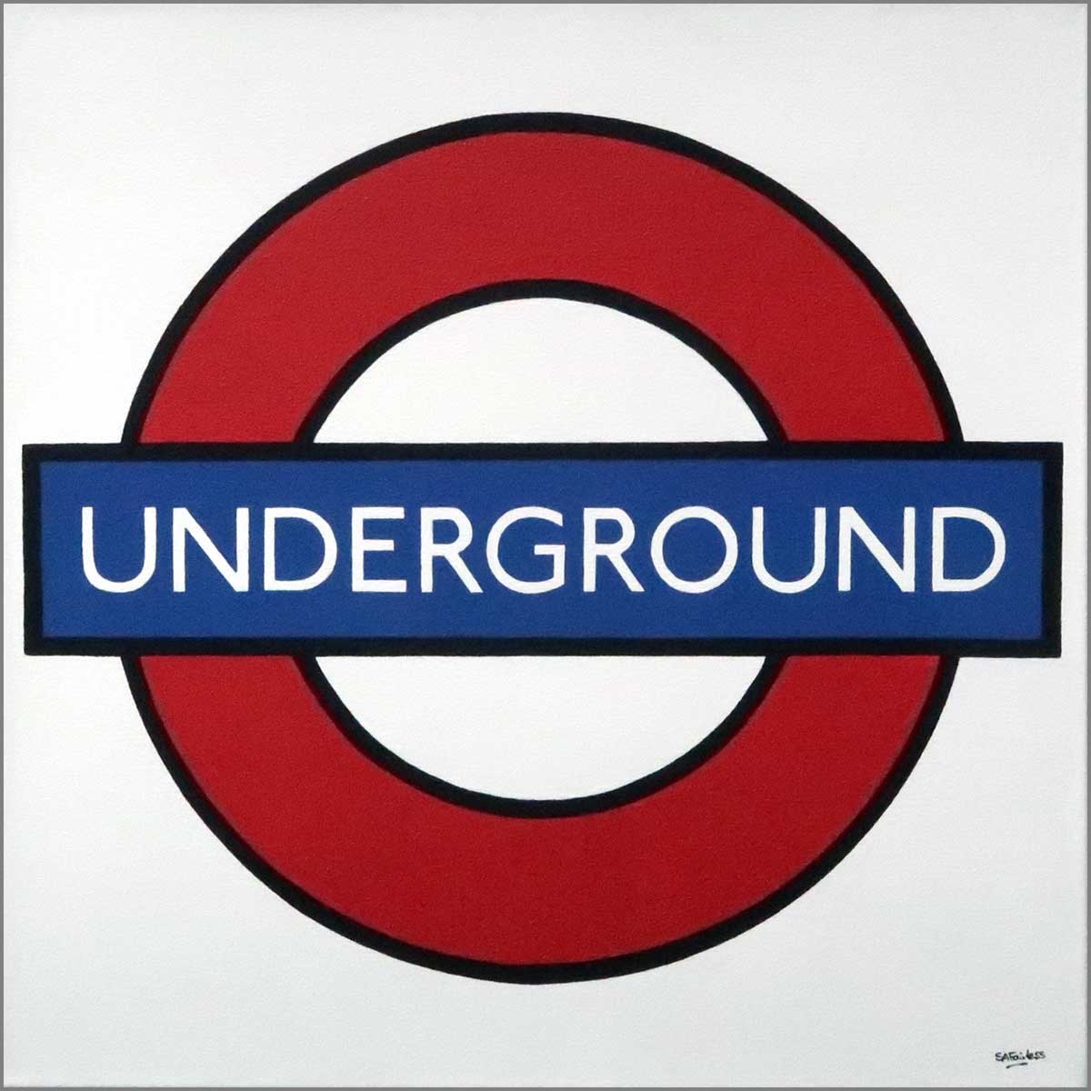 London underground art