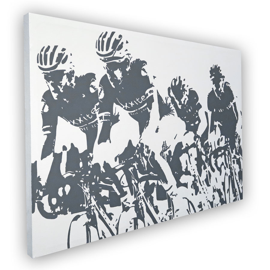 Road Race - graphic cycling art