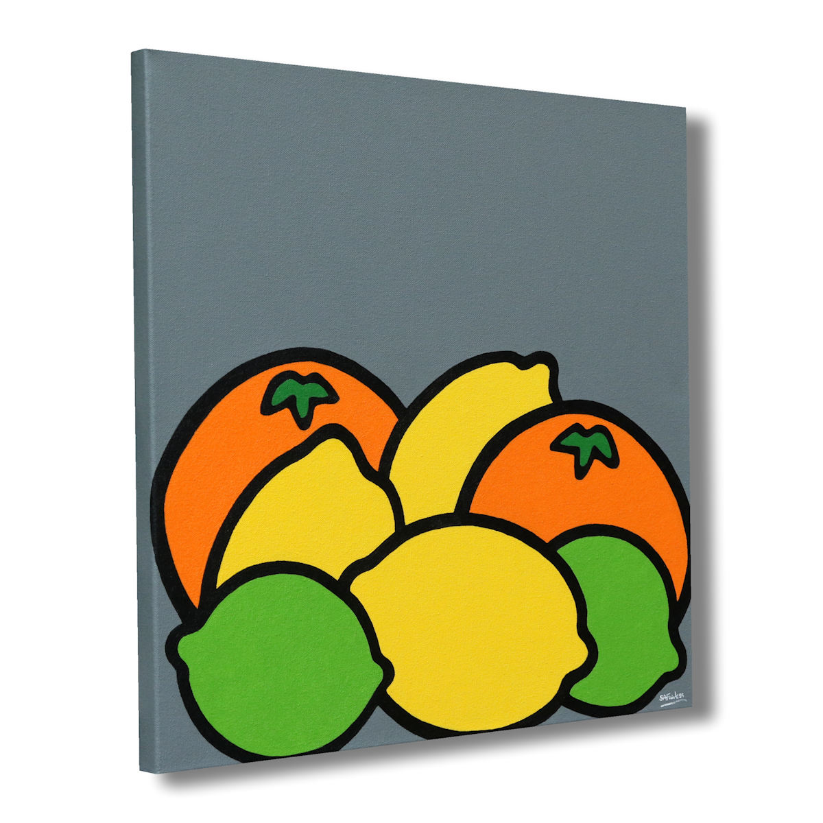 Fruit Pop art painting